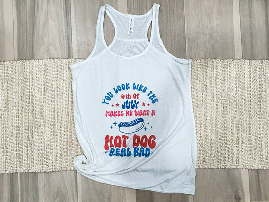 HOT DOG ADULT TANKTOP