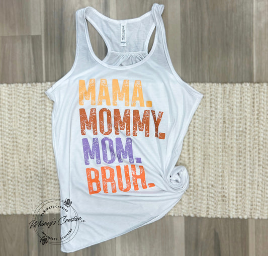 BRUH ADULT TANK TOP
